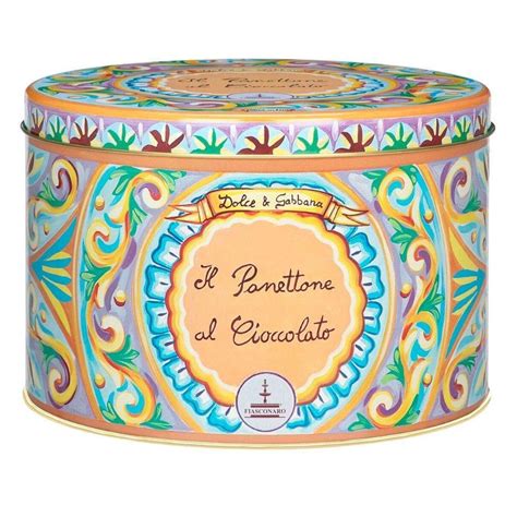 paneton dolce gabbana|dolce and gabbana panettone tin.